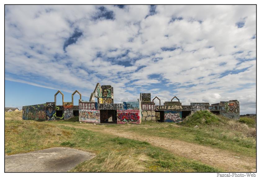 #Pascal-Photo-Web #Pirou #Paysage #Manche #France #Litoral #Baln�aire #plage #Normandie #sable #dune #touristique #mer #village #fant�me#graffiti