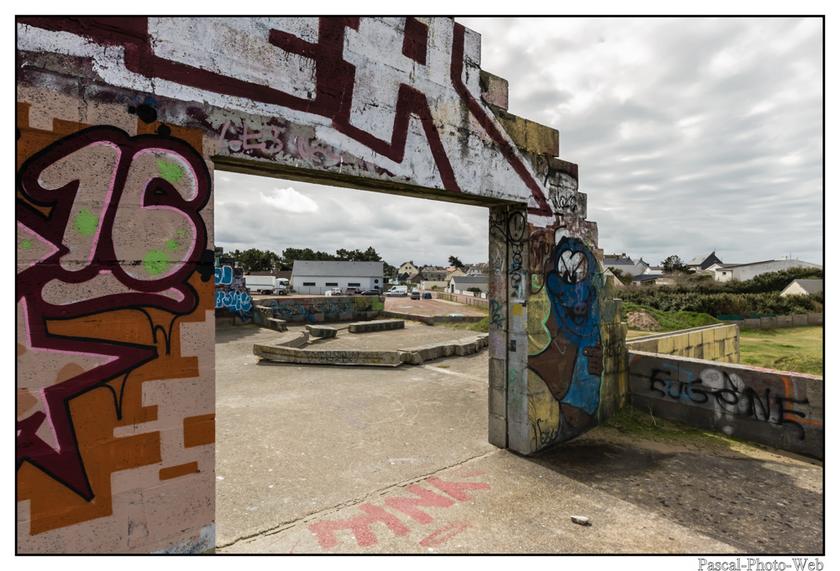 #Pascal-Photo-Web #Pirou #Paysage #Manche #France #Litoral #Baln�aire #plage #Normandie #sable #dune #touristique #mer #village #fant�me#graffiti