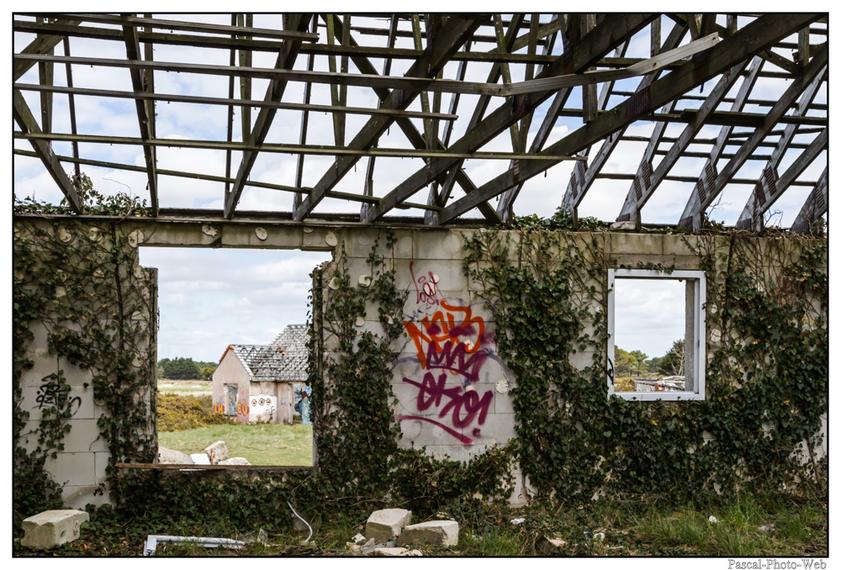 #Pascal-Photo-Web #Pirou #Paysage #Manche #France #Litoral #Baln�aire #plage #Normandie #sable #dune #touristique #mer #village #fant�me#graffiti