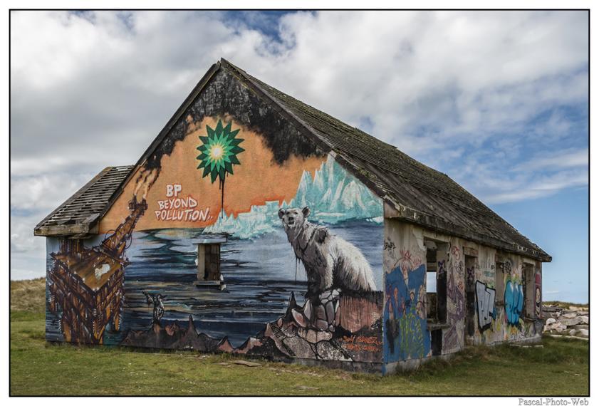 #Pascal-Photo-Web #Pirou #Paysage #Manche #France #Litoral #Baln�aire #plage #Normandie #sable #dune #touristique #mer #village #fant�me#graffiti