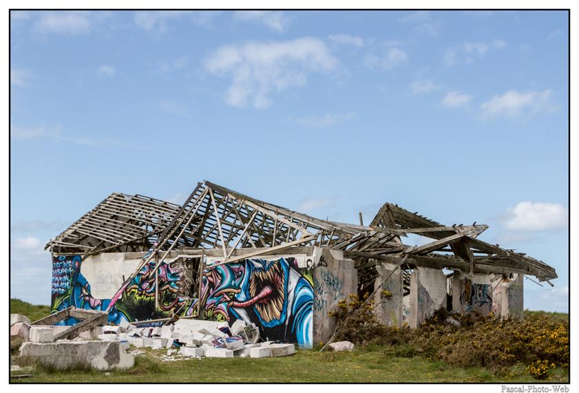 #Pascal-Photo-Web #Pirou #Paysage #Manche #France #Litoral #Baln�aire #plage #Normandie #sable #dune #touristique #mer #village #fant�me#graffiti