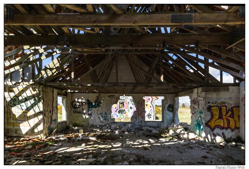 #Pascal-Photo-Web #Pirou #Paysage #Manche #France #Litoral #Baln�aire #plage #Normandie #sable #dune #touristique #mer #village #fant�me#graffiti