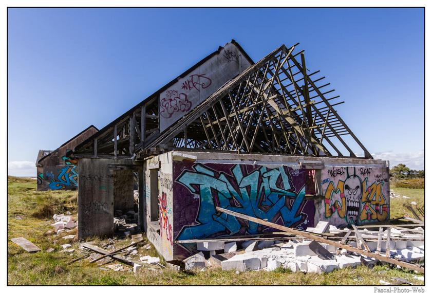 #Pascal-Photo-Web #Pirou #Paysage #Manche #France #Litoral #Baln�aire #plage #Normandie #sable #dune #touristique #mer #village #fant�me#graffiti