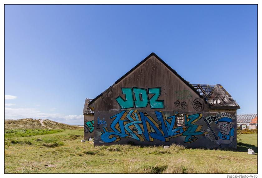 #Pascal-Photo-Web #Pirou #Paysage #Manche #France #Litoral #Baln�aire #plage #Normandie #sable #dune #touristique #mer #village #fant�me#graffiti