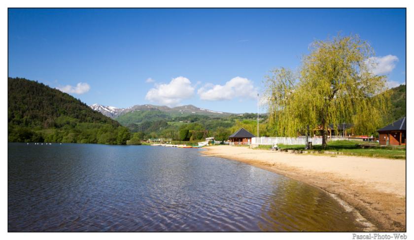 #Pascal-Photo-Web #plage #Lac Chambon #Paysage #Puy-de-D�me #France #auvergne #patrimoine #touristique