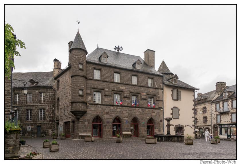 #Pascal-Photo-Web #Ville #Salers #Paysage #Puy-de-D�me #France #auvergne #patrimoine #touristique #medieval