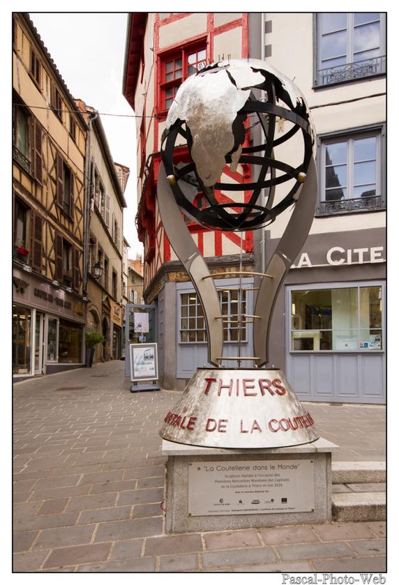 #Pascal-Photo-Web #Ville #Thiers #Paysage #Puy-de-D�me #France #auvergne #patrimoine #touristique #medieval #coutellerie