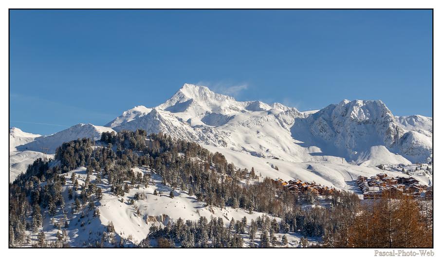 #Pascal-Photo-Web #La Plagne #Paysage #France #montagne #neige #ski #Alpes #touristique