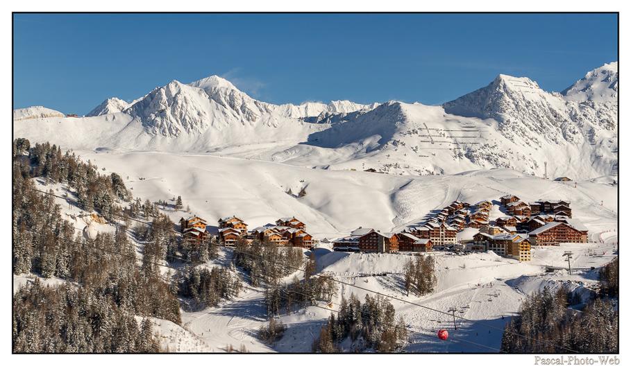 #Pascal-Photo-Web #La Plagne #Paysage #France #montagne #neige #ski #Alpes #touristique