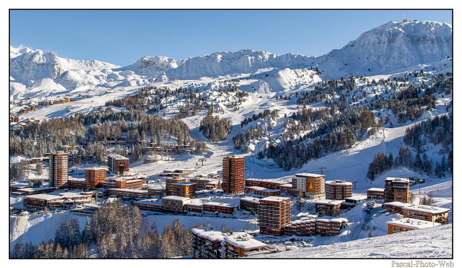#Pascal-Photo-Web #La Plagne #Paysage #France #montagne #neige #ski #Alpes #touristique