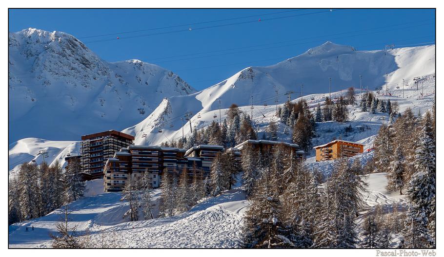 #Pascal-Photo-Web #La Plagne #Paysage #France #montagne #neige #ski #Alpes #touristique