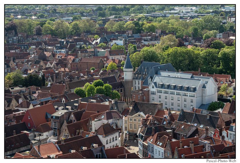 #Bruges #Brugges #pascal-photo-web #belgique #europe #ville #photo #architecture #venise #vuedehaut
