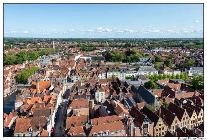 #Bruges #Brugges #pascal-photo-web #belgique #europe #ville #photo #architecture #venise #vuedehaut