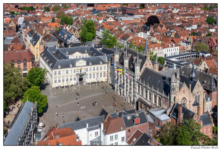 #Bruges #Brugges #pascal-photo-web #belgique #europe #ville #photo #architecture #venise #vuedehaut