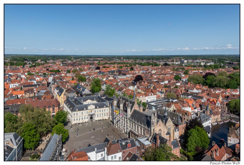 #Bruges #Brugges #pascal-photo-web #belgique #europe #ville #photo #architecture #venise #vuedehaut
