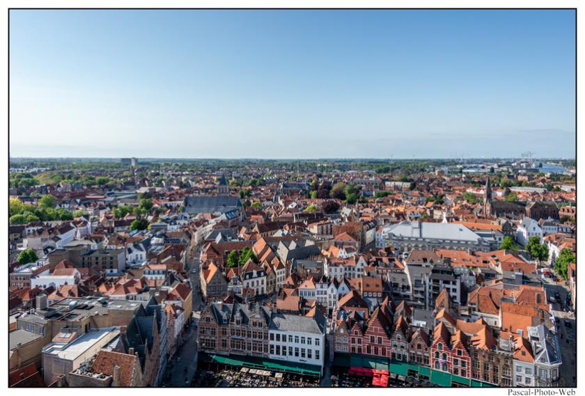 #Bruges #Brugges #pascal-photo-web #belgique #europe #ville #photo #architecture #venise #vuedehaut