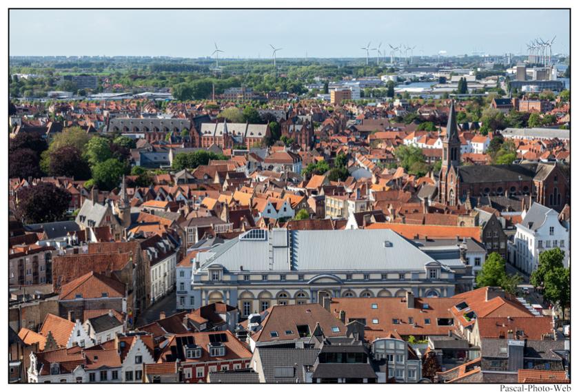 #Bruges #Brugges #pascal-photo-web #belgique #europe #ville #photo #architecture #venise #vuedehaut