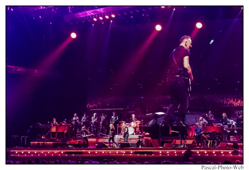 #Pascal-Photo-Web #photograhie #concert #musique #Brucespringsteen #leBoss #paris