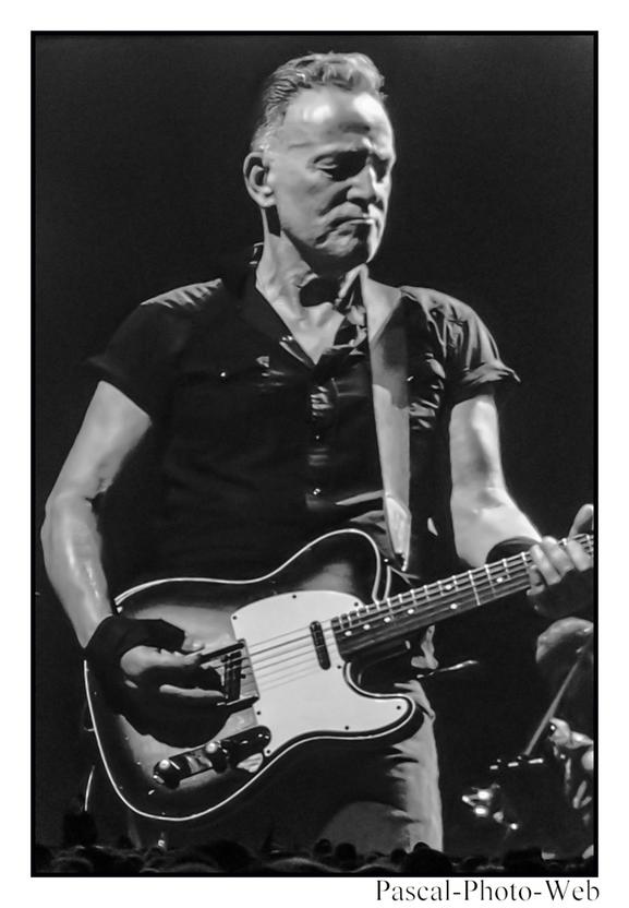 #Pascal-Photo-Web #photograhie #concert #musique #Brucespringsteen #leBoss #paris