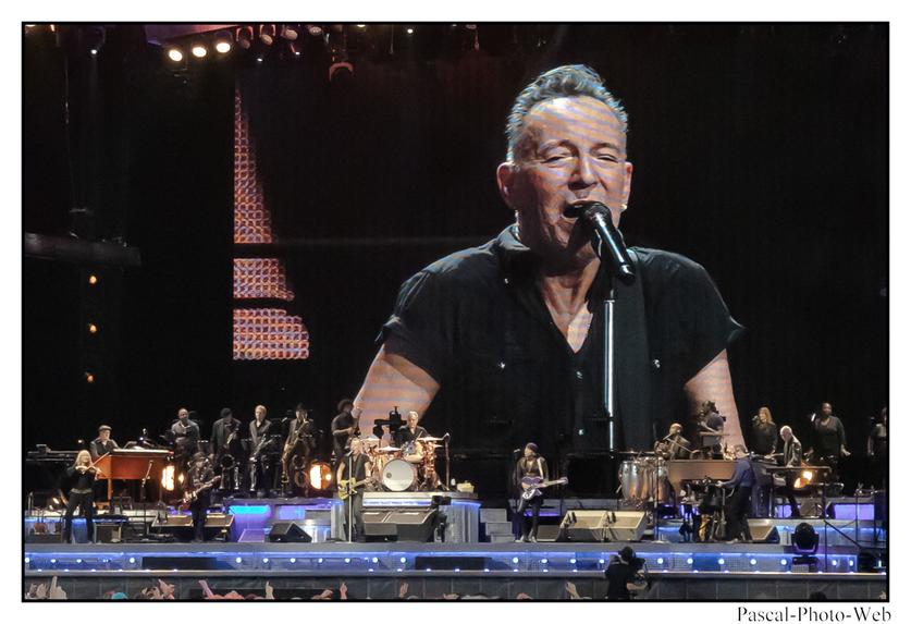 #Pascal-Photo-Web #photograhie #concert #musique #Brucespringsteen #leBoss #paris