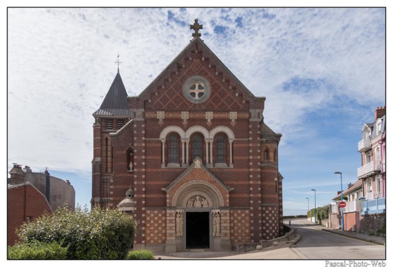 #Pascal-Photo-Web #Mers-Les-Bains #Paysage #Seine-Maritime #France #Litoral #Baln�aire  #Falaise #Normandie #76 Galets #patrimoine #plage #touristique #mer #Notre-Dame de la falaise