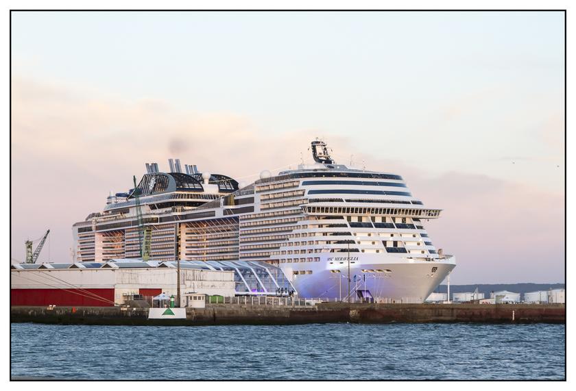 #pascalphotoweb #croisiere #MSC #meraviglia #lehavre #navigation