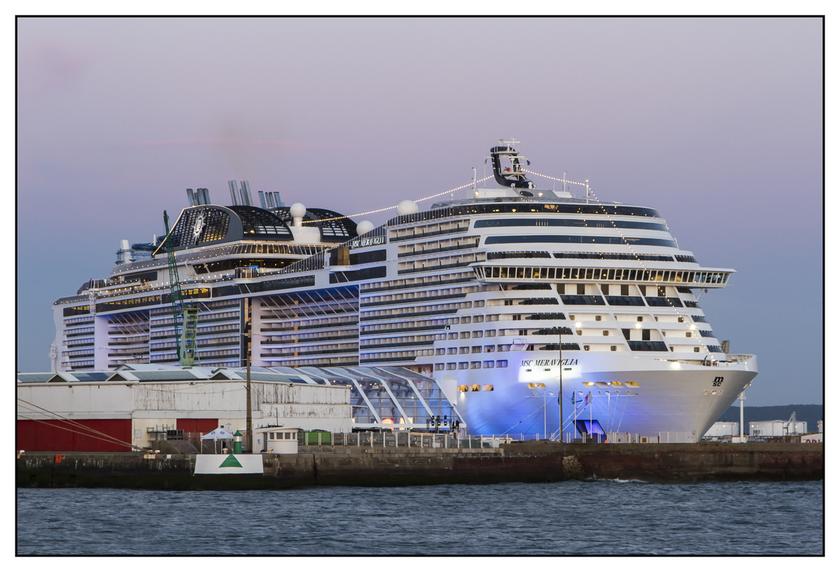 #pascalphotoweb #croisiere #MSC #meraviglia #lehavre #navigation
