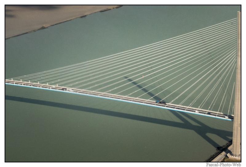 #Pascal-Photo-Web #Pont de normandie #Paysage #Calvados #France #Litoral #plage #Normandie #sable #touristique #mer #vue du ciel