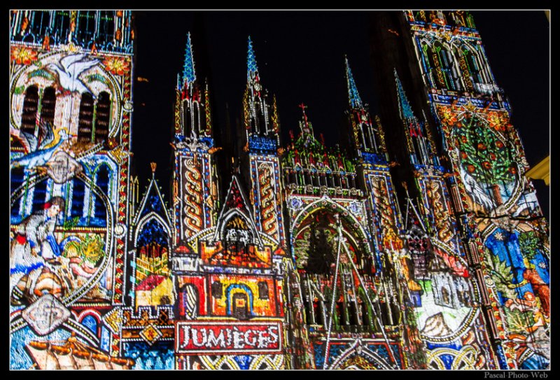 #projections #Cath�drale #Rouen  #pascalphotoweb