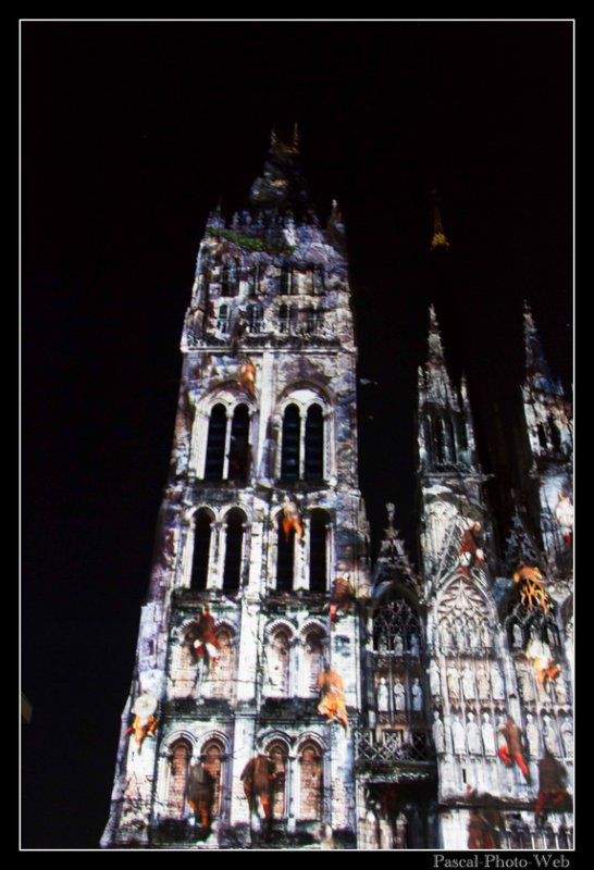 #projections #Cath�drale #Rouen  #pascalphotoweb