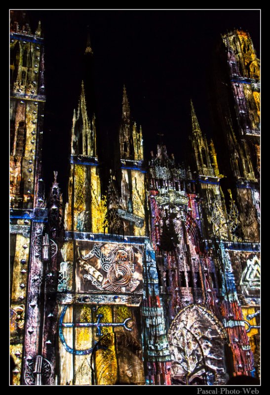 #projections #Cath�drale #Rouen  #pascalphotoweb
