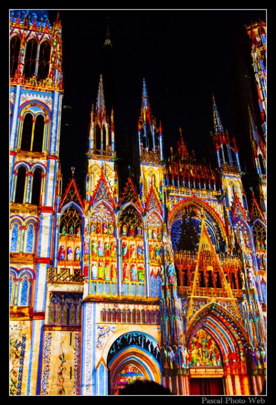 #projections #Cath�drale #Rouen  #pascalphotoweb