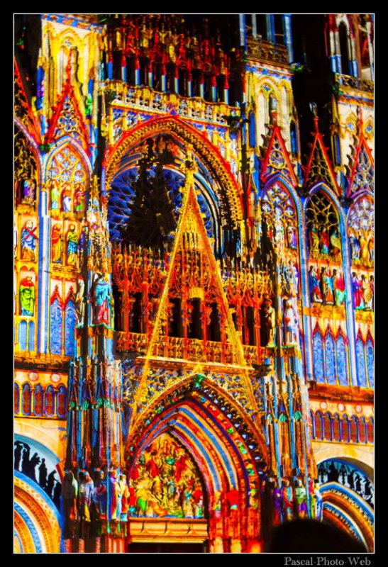 #projections #Cath�drale #Rouen  #pascalphotoweb