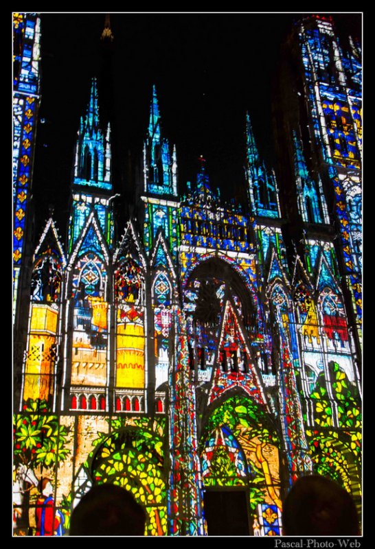 #projections #Cath�drale #Rouen  #pascalphotoweb