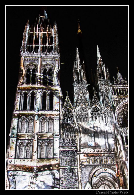 #projections #Cath�drale #Rouen  #pascalphotoweb