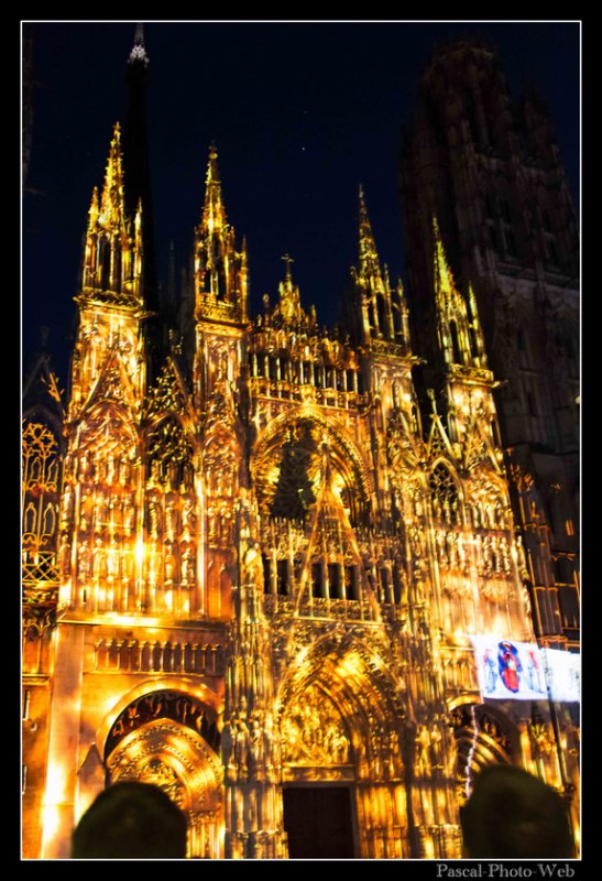 #projections #Cath�drale #Rouen  #pascalphotoweb