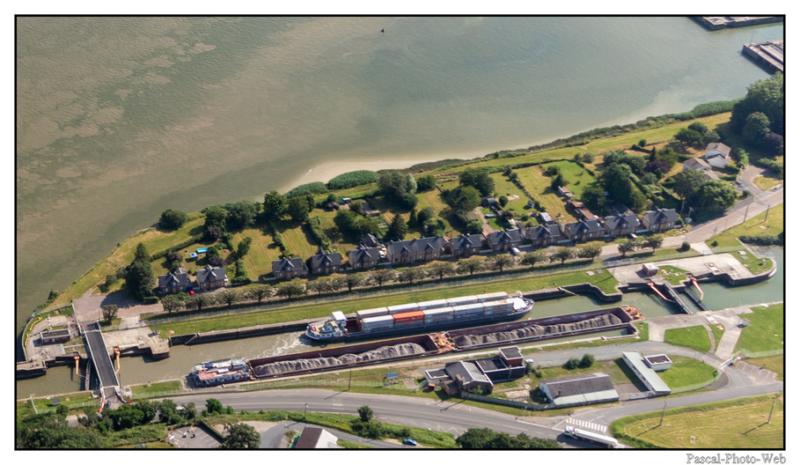 #Pascal-Photo-Web #photo #normandie #seine-maritime #paysage #Tancarville #france #76 #nord #ouest #76430 #vue a�rienne #ecluse