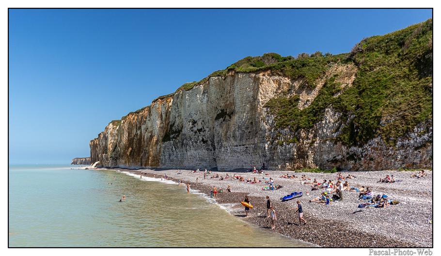 #Pascal-Photo-Web #veuleslesroses #Paysage #Seine-Maritime #France #Litoral #Baln�aire #Falaise #Normandie #76 Galets #patrimoine #plage #touristique #mer