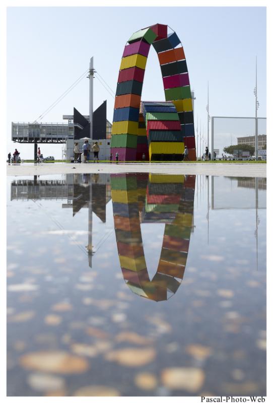 #Cat�ne de Conteneurs #Haropa #paysages #urbain #lehavre #pascal-photo-web #normandie #seine-maritime #76 #france #nord #ouest #patrimoine #port 