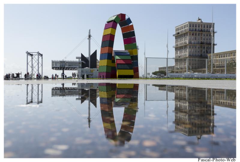 # Cat�ne de Conteneurs #Haropa #paysages #urbain #lehavre #pascal-photo-web #normandie #seine-maritime #76 #france #nord #ouest #patrimoine #port 